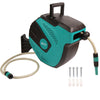 Automatic Retractable Water Hose Reel Wall Mounted 15M+1.5M