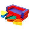 ZERRO Play Sofa, 4in1 Children's Sofa Play Mat  Soft High-Density EPE Foam Non-Slip  Puzzle Children's  Room Sofa Play Table Children's Furniture