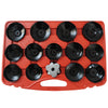 Universal Oil Filter Wrench Set Oil Filter Removal Tool 31 pcs