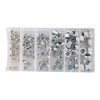 Hexagon Nut Assortment Self Locking M4 M5 M6 M8 M10 M12 146 pcs