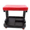 Garage Work Roll Seat Car Workshop Mechanic Stool With Tray 300LB