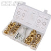Tarpaulin Eyelet Grommet Repair Kit Assortment 103 pcs