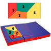 ZERRO Play Sofa, 4in1 Children's Sofa Play Mat  Soft High-Density EPE Foam Non-Slip  Puzzle Children's  Room Sofa Play Table Children's Furniture