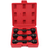 Spline XZN Impact Driver Bit Socket Wrench Tool Set 1/2" CR-Mo 6 pcs