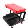 Garage Work Roll Seat Car Workshop Mechanic Stool With Tray 300LB