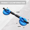 Double Sided Suction Cups Suction Lifter with Strap Ø 120 mm for Windscreen Removal Tool 2 pcs