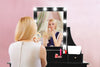 Dressing Table Modern with Rectangle LED Light -017