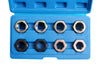 Thread Restorer Kit  for Drive Shafts and Cardan Shafts Thread Re-Cutting Cleaning Repairing Set-M20 M22 M24 8 pcs
