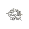 Hose Clamp Clips Assortment 6.5 8 10 11 12 14 16 18mm 160 pcs