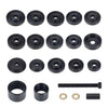 Universal Front Wheel Bearing Hub Puller Remover Removal Tool Kit 23 pcs