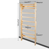 ZERRO Swedish Ladder Wall Bars Wooden