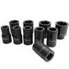 Deep Driver Impact Socket Set | Metric | CR-V | 6 Point | 22-50mm 10 pcs