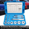 Aluminum Bearing Race and Seal Driver Bush Installation Press Tool Kit 17 pcs