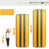 ZERRO Yellow Air Track Tumbling Mat with Electric Pump