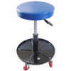 Garage Work Rolling Seat Car Workshop Mechanic Adjustable Stool With Tray 300LB