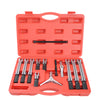 Universal 2/3 Arms Bearing Puller Tool Set Internal External Extractor Kit 12 pcs