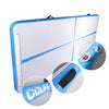 ZERRO Blue Air Track Tumbling Mat with Electric Pump