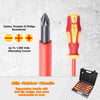 VDE Screwdriver Set Slotted Phillips Pozi 9 pcs