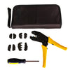Terminal Crimping Pliers with 5 Inserts Tool Set