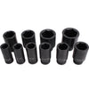3/4in Deep Driver Impact Socket Set | Metric | CR-V | 6 Point 10 pcs