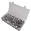 Hose Clamp Clips Assortment 6.5 8 10 11 12 14 16 18mm 160 pcs