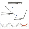 Hammock Foldable Steel Frame Rainbow