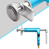 Universal Pneumatic Brake Caliper Rewind Tool Disc Air Back Piston Wind Back Spreader 16 pcs Kit