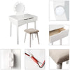 Makeup Table with LED Light Modern