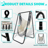 Hammock Chair Stand with Hanging Swing