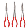 Extra Long Reach Nose Pliers Set 0-45-90° 3 pcs