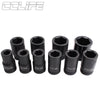 Deep Driver Impact Socket Set | Metric | CR-V | 6 Point | 22-50mm 10 pcs