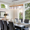 Pendant Light Black in Wood and Metal
