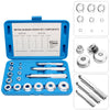 Aluminum Bearing Race and Seal Driver Bush Installation Press Tool Kit 17 pcs