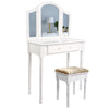 White Dressing Makeup Table 009