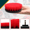 Drill Brush Attachment Set Powered Brush Cleaning Tool Kit 15 Pieces
