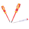 VDE Screwdriver Set Slotted Phillips Pozi 9 pcs