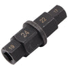 Motorcycle Spindle Drive Hexagonal Socket for Wheel Axle 3/8" 17 - 19 - 22 - 24 mm