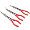 Extra Long Reach Nose Pliers Set 0-45-90° 3 pcs